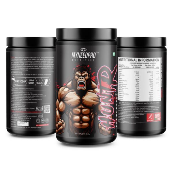 MYNEEDPRO HUNTR PRE-WORKOUT 30Serving's - Image 4
