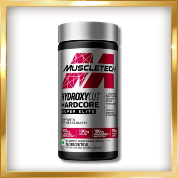MUSCLETECH HIDROXYCUT HARD CORE SUPER ELITE 100 UNITS