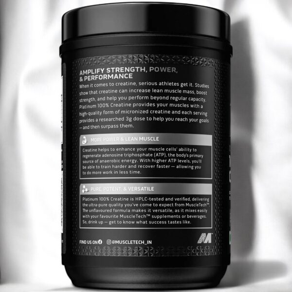 MUSCLETECH PLATINUM 100% CREATINE - Image 3