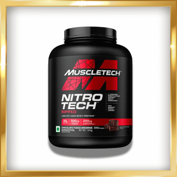 MUSCLETECH NITRO-TECH RIPPED WHEY PROTEIN POWDER 1.8 KG
