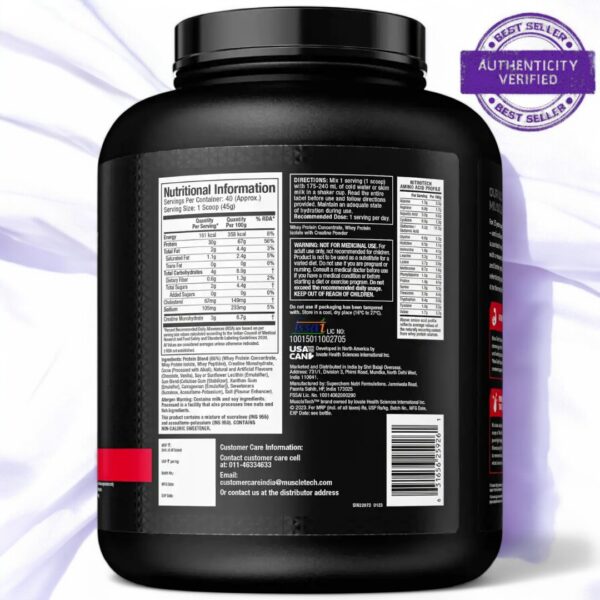 MUSCLETECH NITRO-TECH WHEY PROTEIN - Image 3
