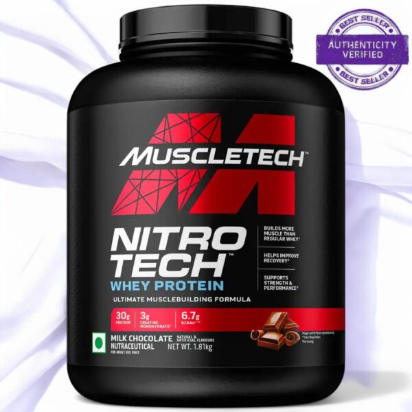 MUSCLETECH NITRO-TECH WHEY PROTEIN - Image 2