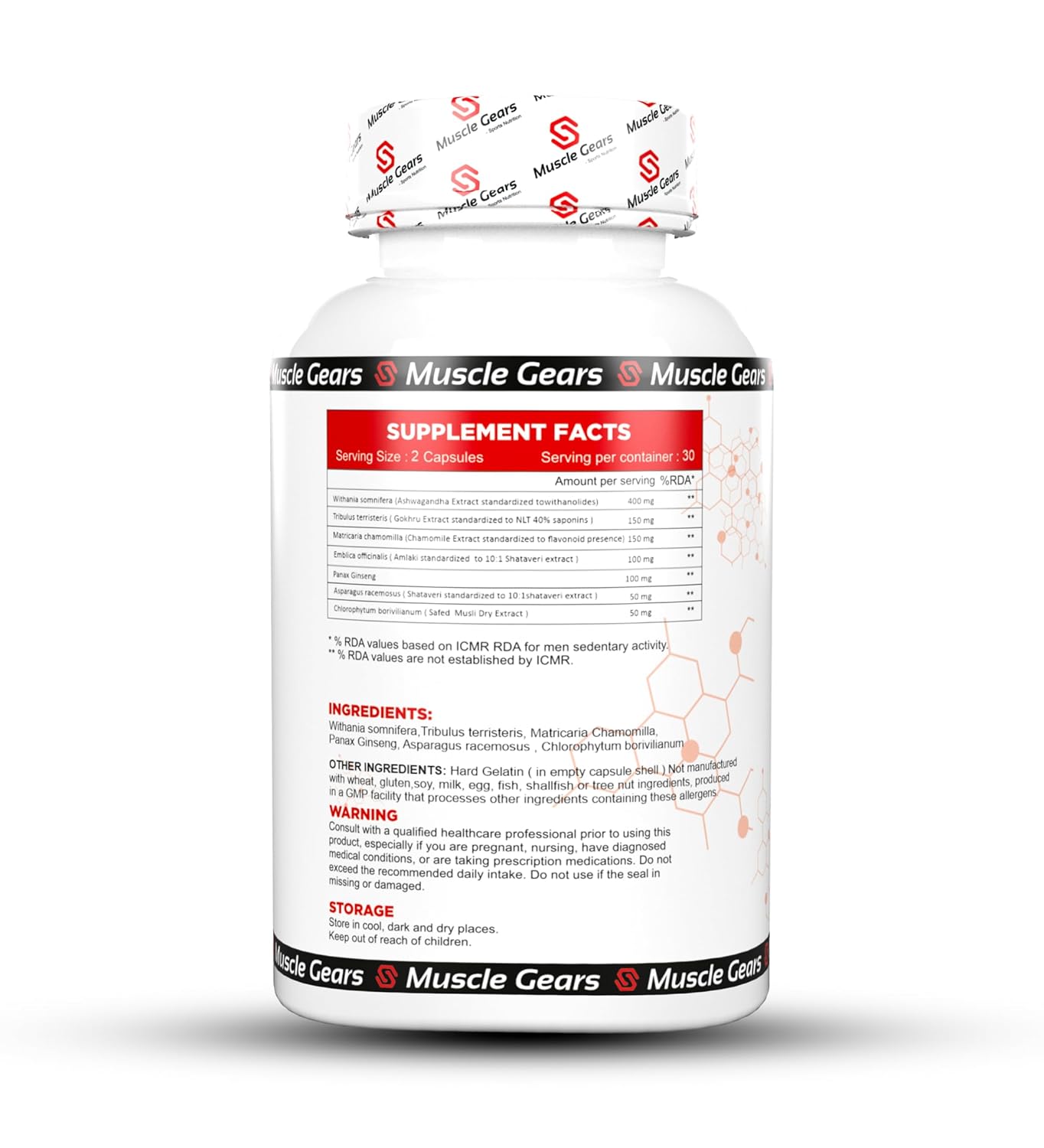 MUSCLE GEAR DAILY MULTIVITAMINS. - Image 4