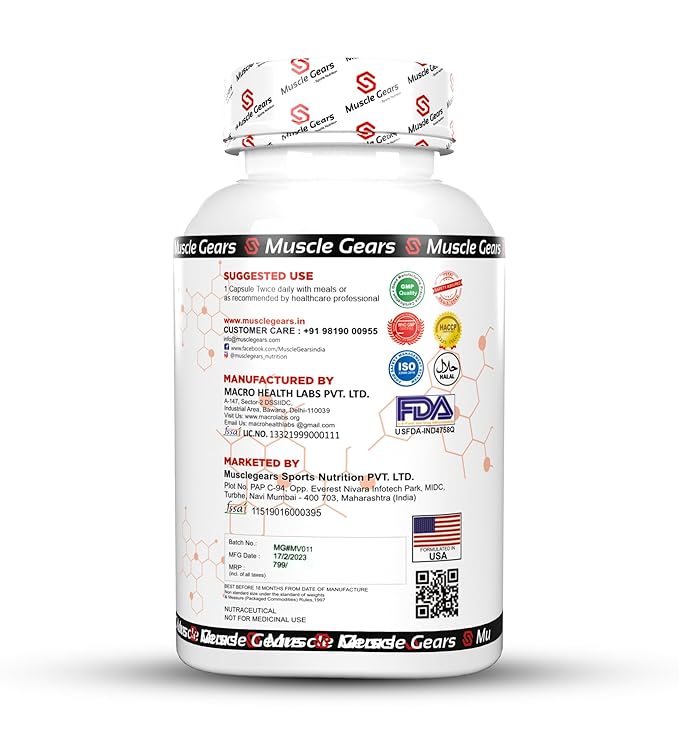 MUSCLE GEAR DAILY MULTIVITAMINS. - Image 3