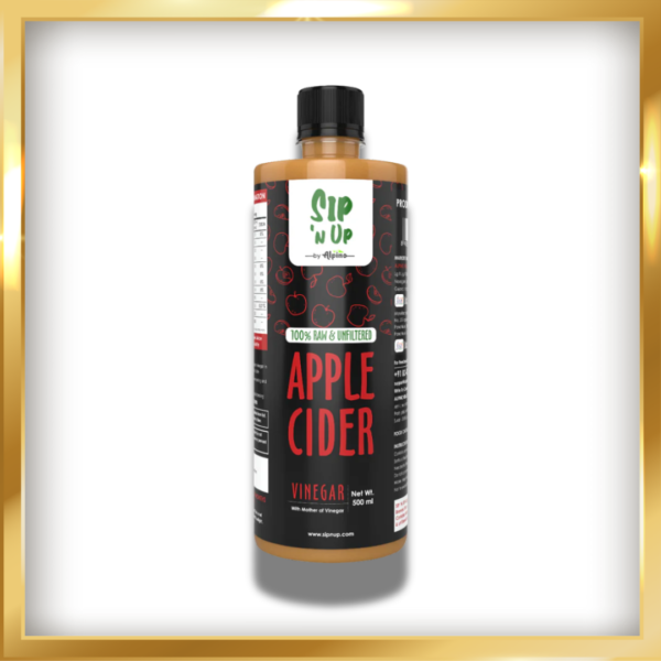 ALPINO APPLE CIDER VINEGAR 500ML 100% RAW & UNFILTERED