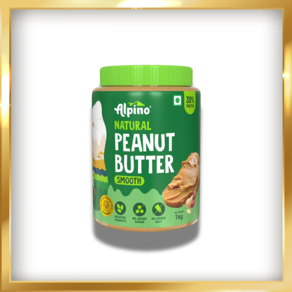 ALPINO NATURAL PEANUT BUTTER SMOOTH