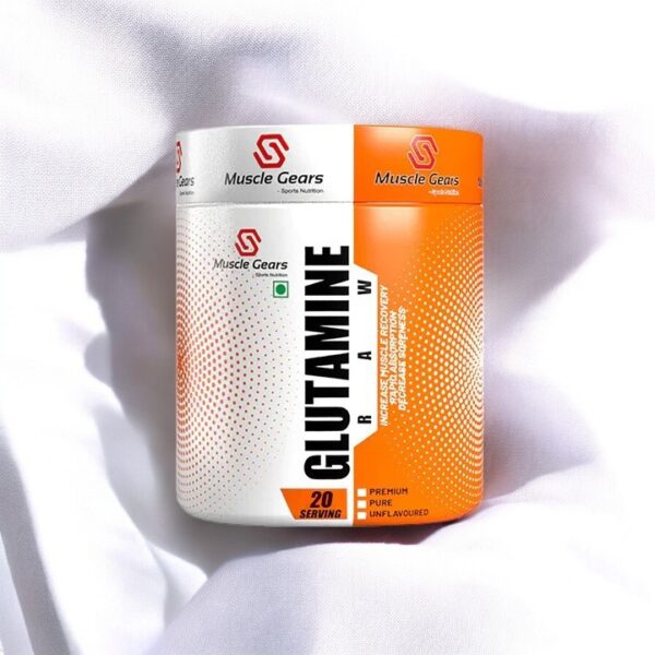 MUSCLE GEAR GLUTAMINE RAW YOUR ULTIMATE FITNESS CAMPANION - Image 3