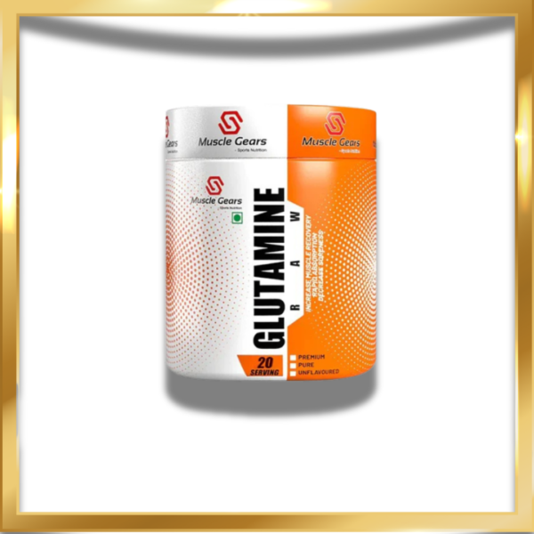 MUSCLE GEAR GLUTAMINE RAW YOUR ULTIMATE FITNESS CAMPANION