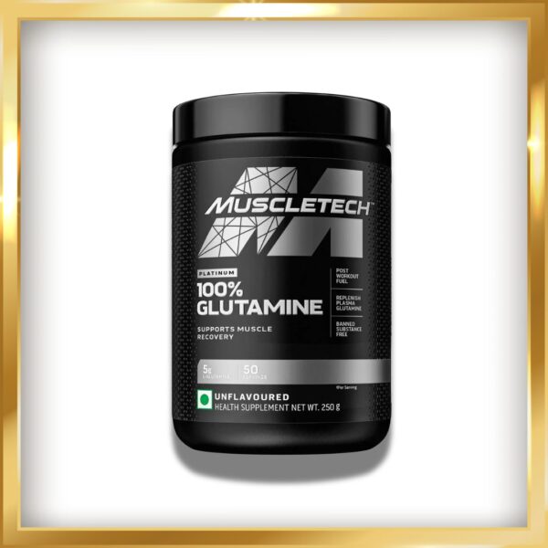 MUSCLETECH PLATINUM 100% GLUTAMINE 250G
