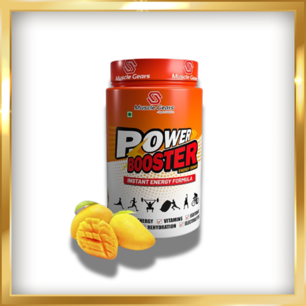 MUSCLE GEARS POWER BOOSTER INSTANT ENERGY FORMULA