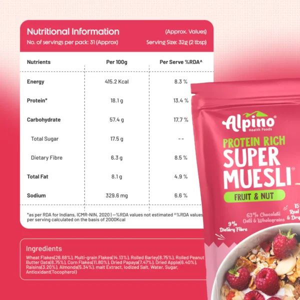ALPINO PROTEIN RICH SUPER MUESLI - Image 12