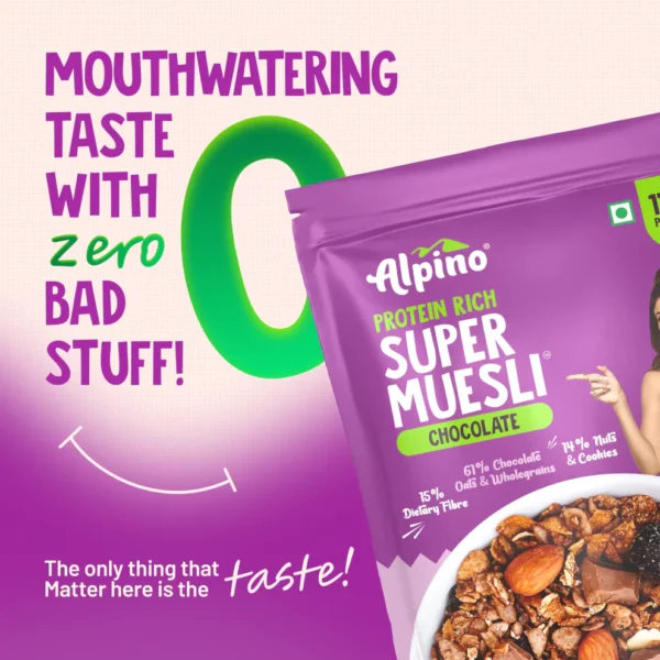ALPINO PROTEIN RICH SUPER MUESLI - Image 5