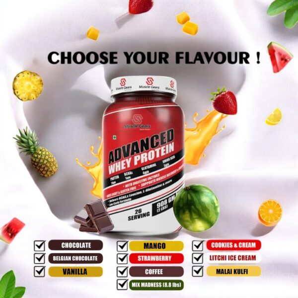 MUSCLE GEARS ADVANCED WHEY PROTEIN - Image 3