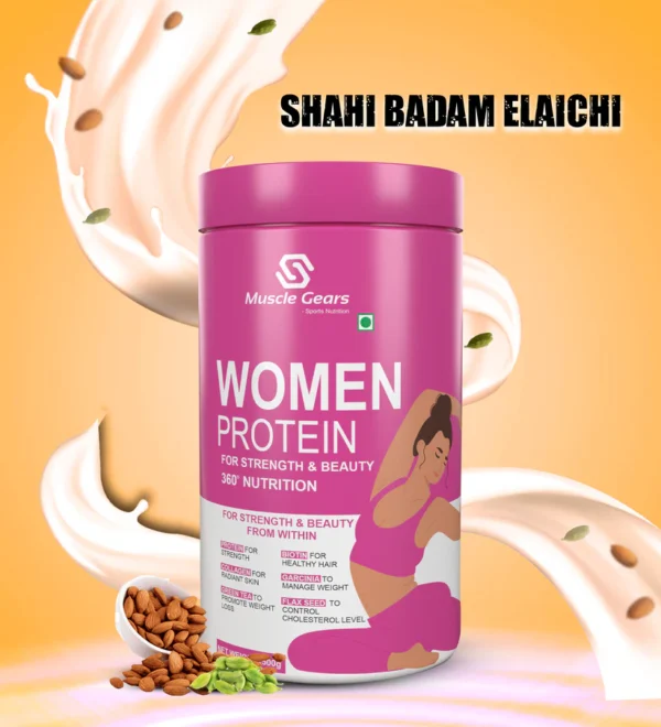 MUSCLE GEAR WOMEN'S PROTEIN-ELEVATE YOUR FITNESS AND WELLNESS - Image 2