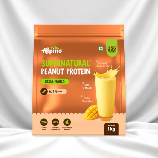 ALPINO SUPER NATURAL PEANUT PROTEINS POWDER