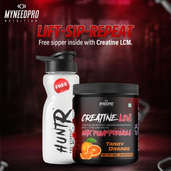 CREATINE LCM 100% PURE MICRONISED CREATINE MONOHYDRATE WITH L-CITRULLINE DL MALATE 2:1 - Image 4