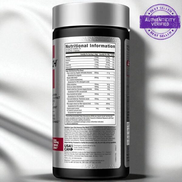 MUSCLETECH HIDROXYCUT HARD CORE SUPER ELITE 100 UNITS - Image 3