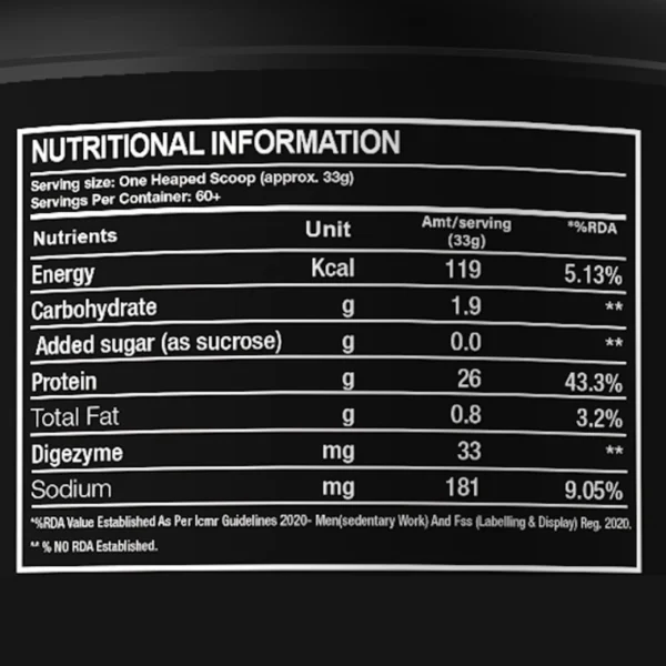 ISONATION — 26g WHEY PROTEIN ISOLATE - Image 4