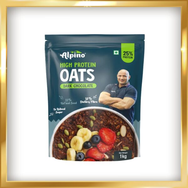 HIGH PROTEIN SUPER ROLLED OATS DARK CHOCLATE
