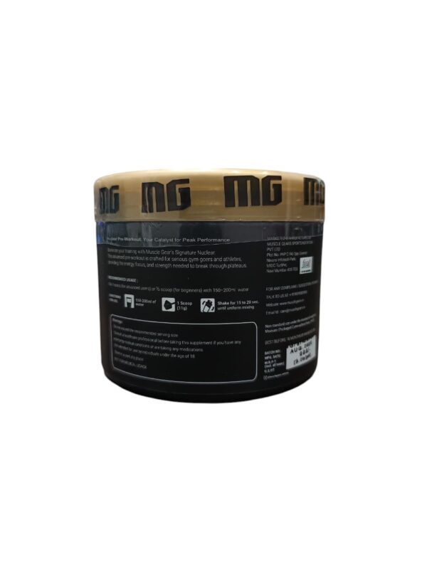 MUSCLE GEAR NUCLEAR PRE-WORKOUT - Image 8