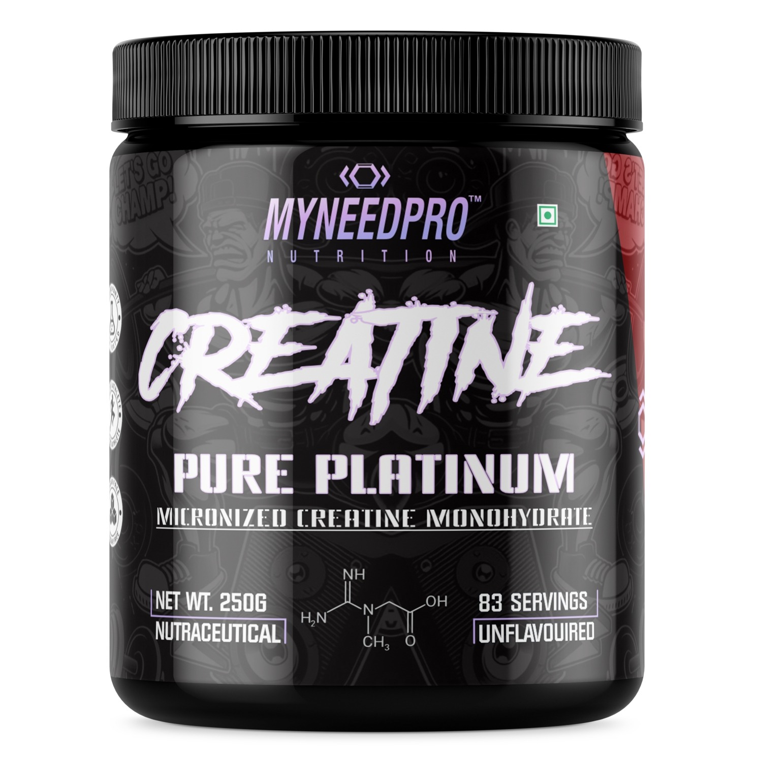 MYNEEDPRO PURE PLATINUM MICRONIZED CREATINE MONOHYDRATE - Image 3